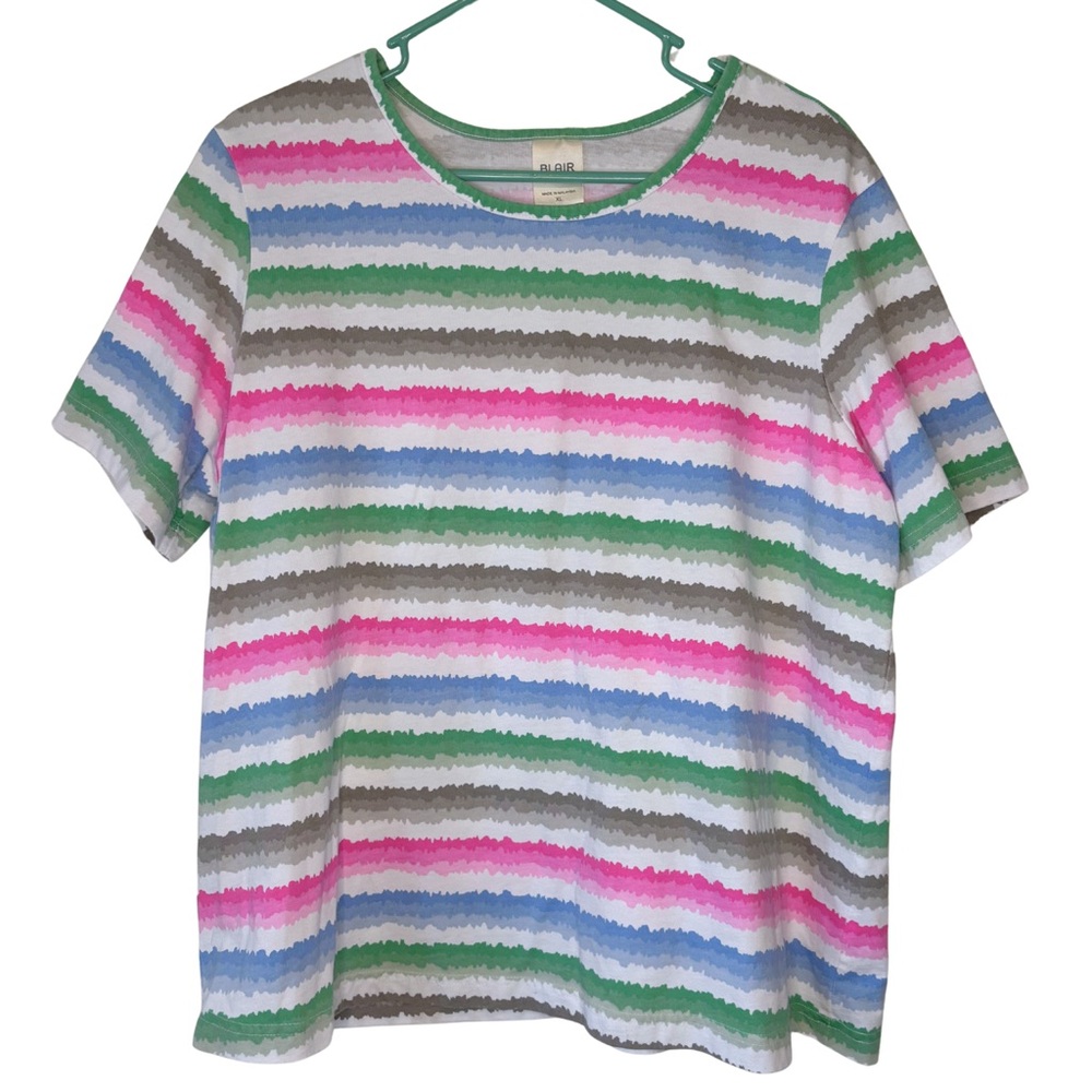 3/$20 Blair Striped Short Sleeve Shirt
